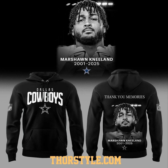 Dallas city Cowboy Marshawn Kneeland Thank You 2001-2025 Hoodie