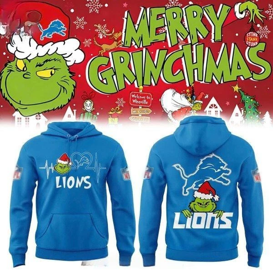 Lions Merry Grin 3D Hoodie