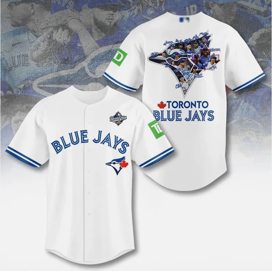 Discover Blue Jays 2025 Baseball Jersey Full Print
