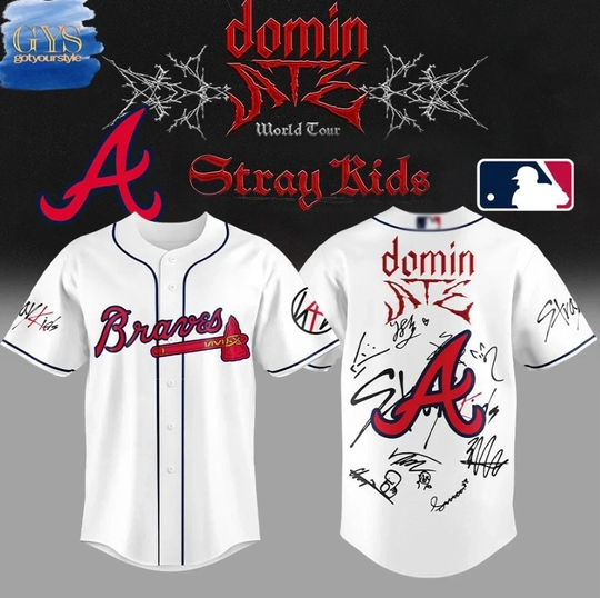 Atlanta Cool Team X Stray Kids Limited Edition Baseball Jersey