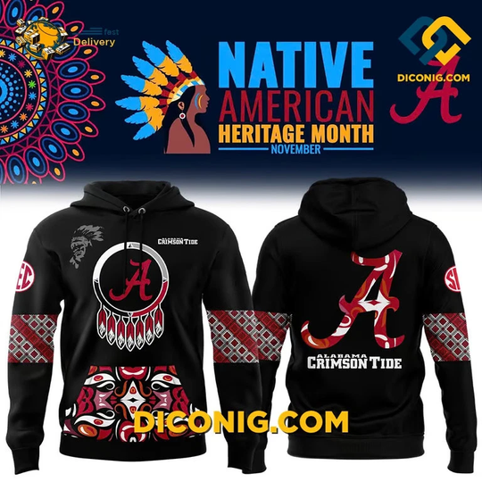 Discover Albm Crimson Tide Heritage Hoodie 2025