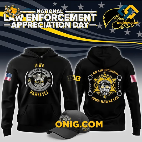 Iowa Howkeyes Law Hoodie 2025