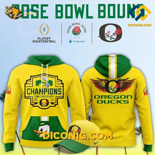 Oreg ducks Rose Bowl Hoodie
