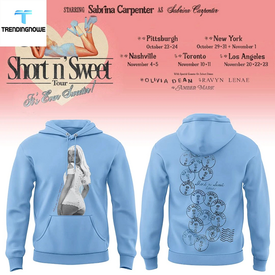 Sabrina Carpenter Short N Sweet Tour Hoodie