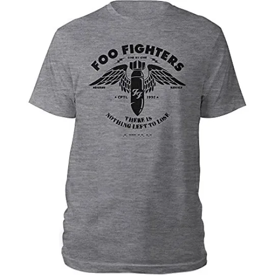 Discover FF Band Fighters FOOTS05MG03 T-Shirt, Grey, Large