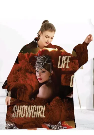 Swifts Snuddie Snoddie Oversized Blanket Hoodie Fleece Blanket