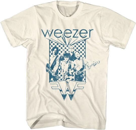 Discover Weezer Rock Band Logo Vintage Short Sleeve T-Shirt for Adults