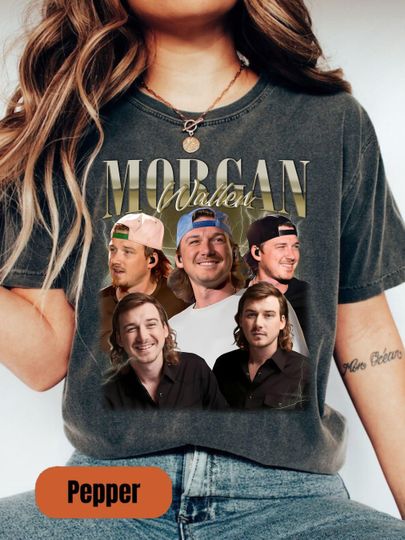 Discover Wallen Western Tour T-Shirt Retro Country Music Graphic Tee