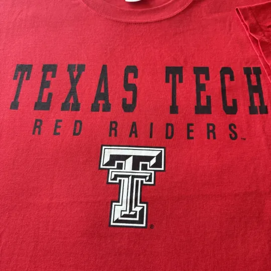Texas Tech Red Raiders [VINTAGE] Men’s 2XL T-shirt - NCAA  - Dodger