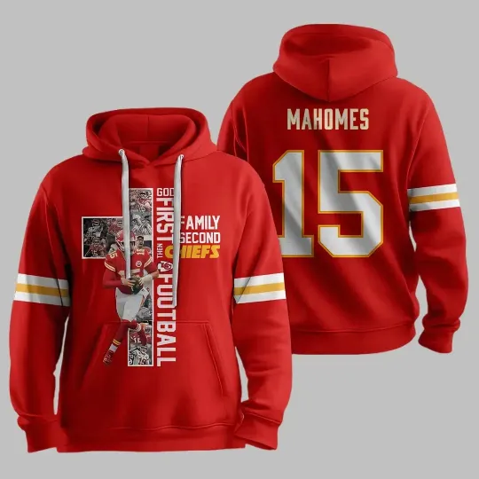 Discover Mahomes Family Second Chie.fs Hoodie, Gift For Fans, Christmas Gift