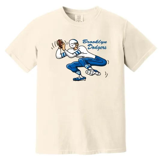 Discover Brooklyn Dodgers Vintage T-shirt AAFC Football Team