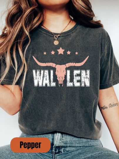 Discover Floral Cowgirl Concert T-Shirt with Rock Graphic Design