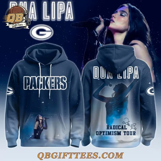 Gr33n B@y P@ck3rs x Dua Lipa Special Edition Hoodie