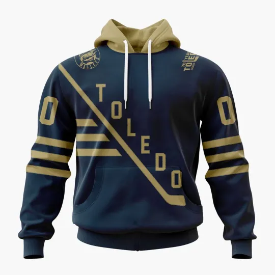 Discover Personalized Toledo Walleye Hoodie 2025/26 Heritage Design
