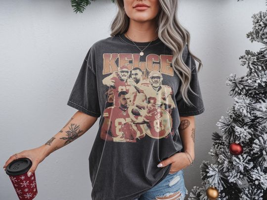 Travis Kelce Kansas City Chiefs Shirt, Chiefs Football Tee Gameday Outfit, Chiefs Fan Gift