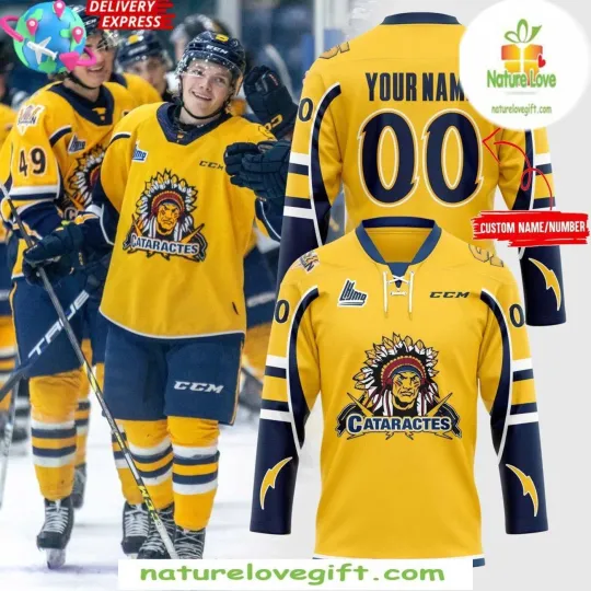 Discover Personalized Shawinigan Cataractes CCM 2025 Hockey Shirt Men's Fan Gear Gift