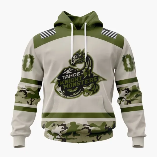 Discover Personalized Tahoe Knight Monsters Hoodie Military Appreciation Design