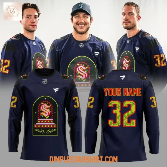 Discover Personalized Seattle Kraken Hispanic Heritage Night 2025 Hockey Shirt Men's