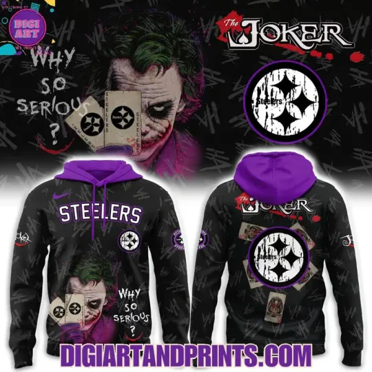 Discover Why So Serious? 2025 Joker x Stee.ler Hoodie, Gift For Fans, Christmas Gift