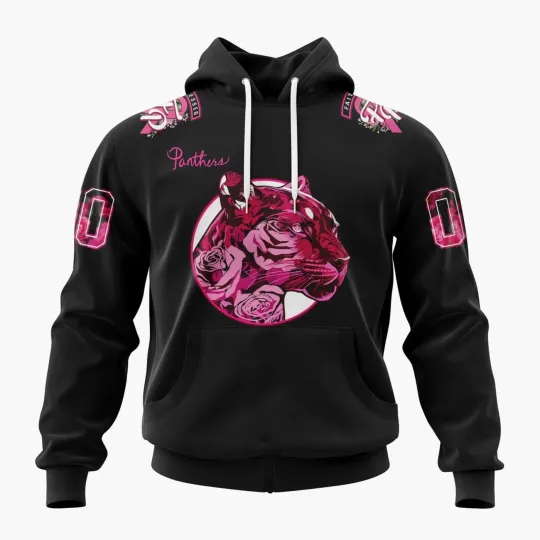 Personalized Florida Panthers Hoodie 2025/26 Pink In The Rink Design