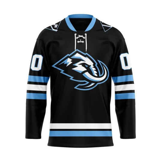 Discover Personalized Utah Mammoth Home Lace Hockey Jersey Men's Fan Shirt