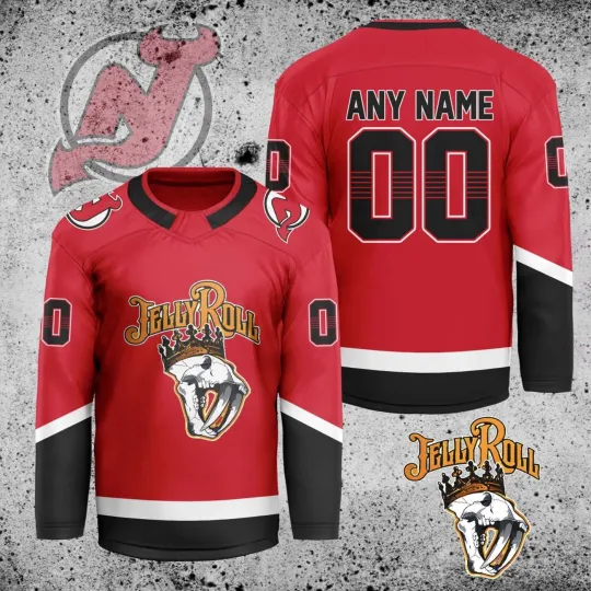 Discover Custom New Jersey Devils Hockey Jersey Men's Fan Shirt