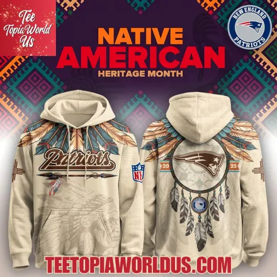 Discover Patriots Native American Heritage Month Hoodie, Gift For Fans, Christmas Gift