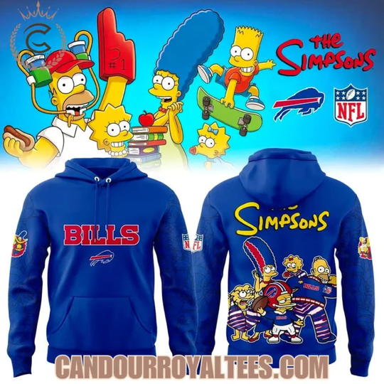 B.ills x The Simpsons Family Hoodie, Gift For Fans, Christmas Gift