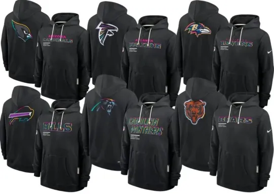 Discover 2025 Men's Black Crucial Catch Sideline Hoodie |  Dri-FIT | Standard Issue