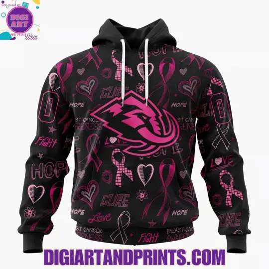 Discover Pink Breast Cancer Awareness Utah Mammoth Hoodie Custom, Gift For Fans, Christmas Gift