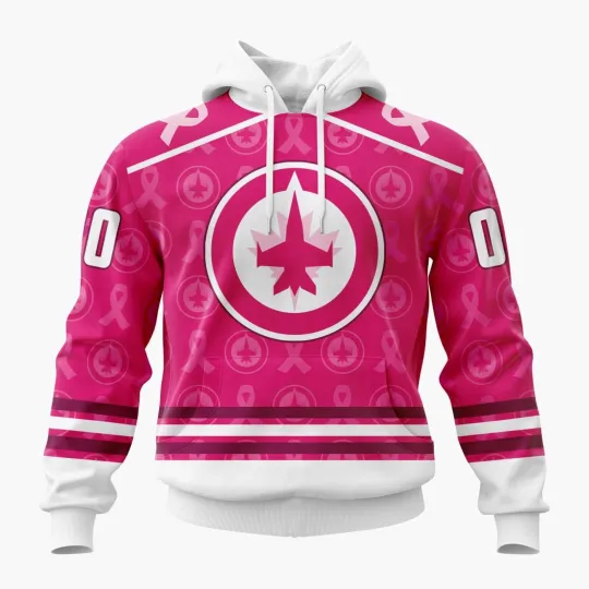 Discover Personalized Winnipeg Jets Hoodie Special Pink Fights Breast Cancer