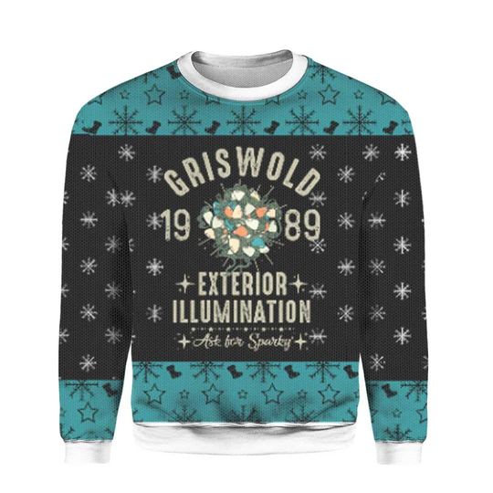 Discover Griswold Family Christmas Ugly Sweater, Griswold 1989 Ugly Christmas Sweater