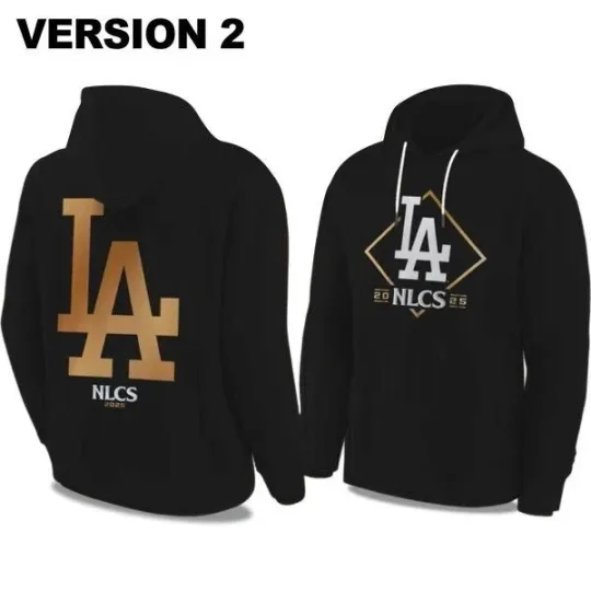 Discover LA Baseball Team 2025 League Champions Hoodie 2D