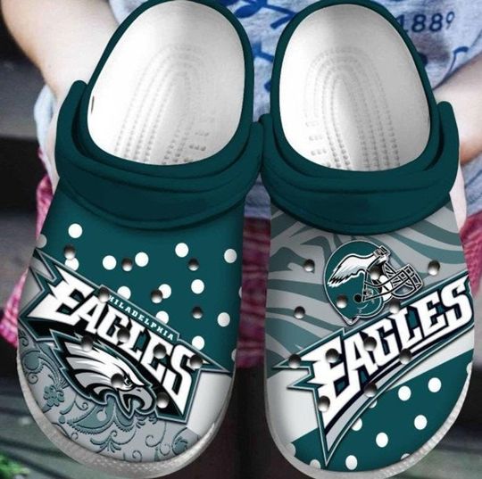 Discover Eagles Clogs Shoes, Lover Eagles, Football Christmas Slippers, Funny Clogs