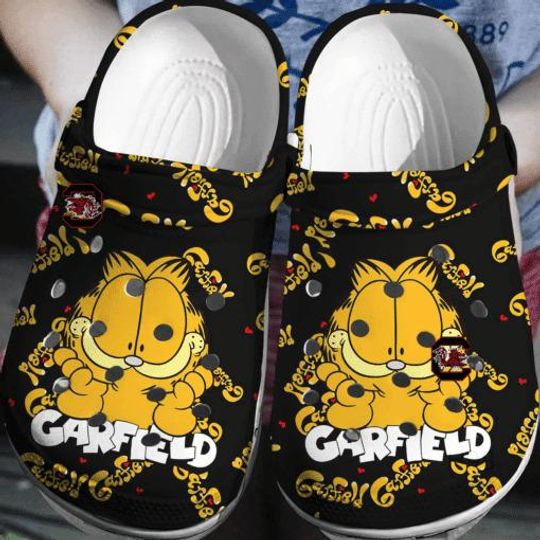 Lover Garfield Clogs Shoes, Cartoon Garfield Slippers, Christmas Funny Slippers