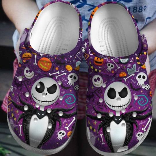 Discover Nightmare Before Christmas Jack Skellington Clog Shoes, Christmas Slippers