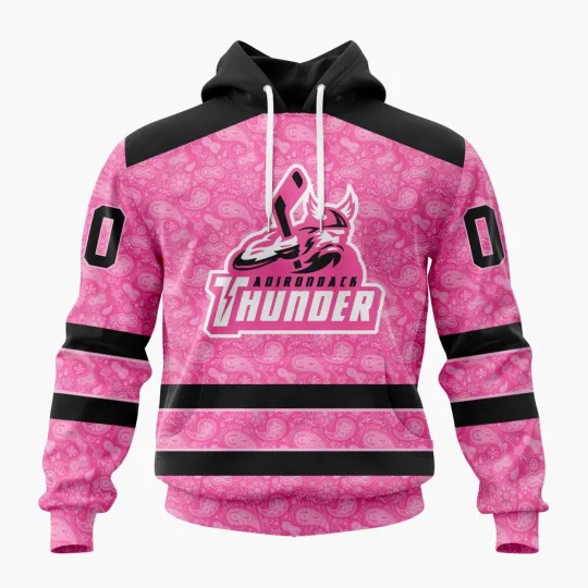 Discover Personalized Adirondack Thunder Hoodie Special Pink Fights Breast Cancer