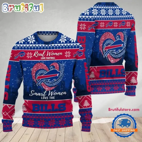 Buffalo Bills Women’s Ugly Christmas Sweater