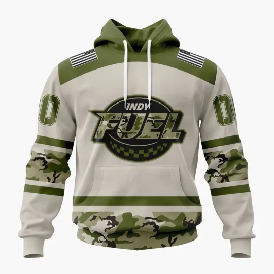 Discover Personalized Indy Fuel Hoodie Military Appreciation Design
