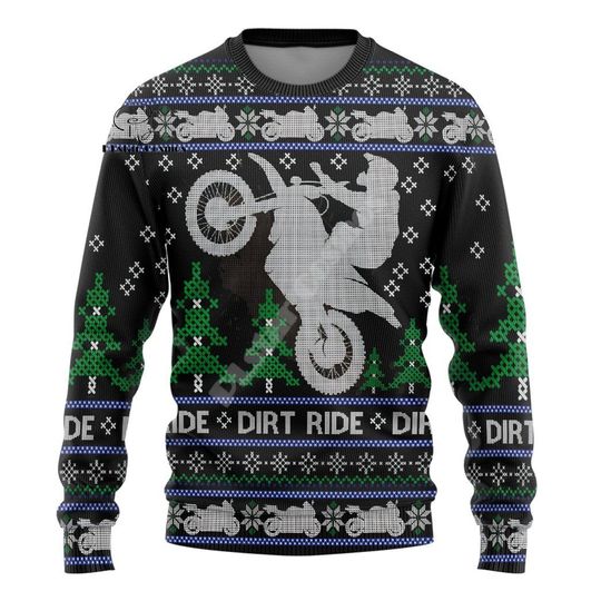 Discover Christmas Santa Claus Cartoon Anime Graffiti Retro Winter Ugly Sweater 3DPrint Harajuku Pullover Casual Funny Long Sleeves X4