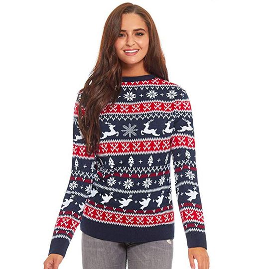 Merry Christmas Sweatshirts Cute Santa Claus Graphic Boy Ugly Xmas Sweater Fashion New In Sweaters Mens Clothes