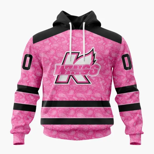 Discover Personalized Kalamazoo Wings Hoodie Special Pink Fights Breast Cancer