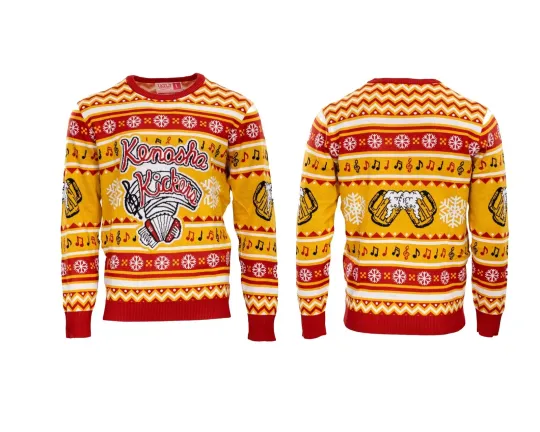 Discover Kenosha Kickers Band Logo Ugly Christmas Sweater