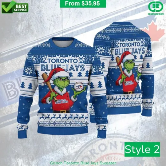 Discover funny character Toronto Blue Jay Sweater Ugly