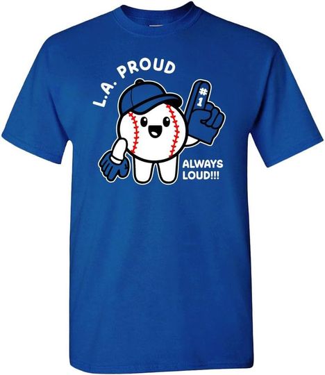 Discover Hometown Proud, Always Loud Men's T-Shirt for Baseball Fans