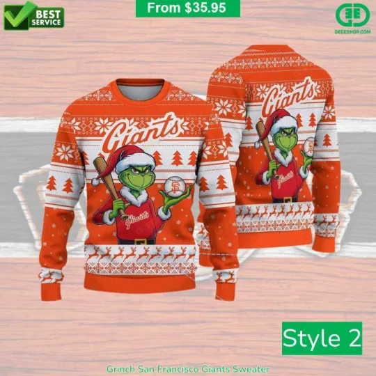Discover funny character SanFrancisco Giant Sweater Ugly