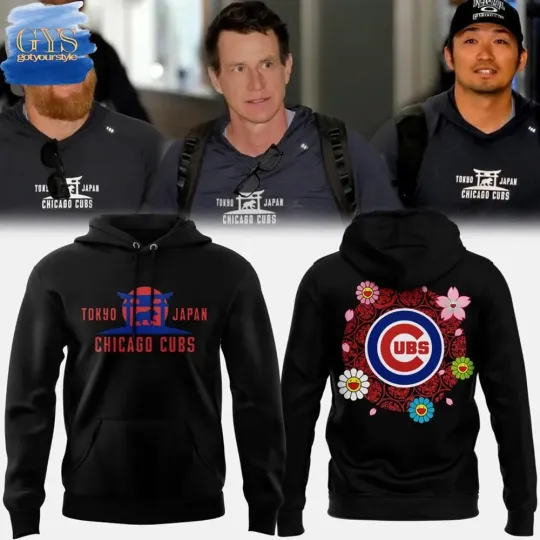 Discover Chicago Cub 2025 MLB World Tour Tokyo Series New Hoodie 2 Sides