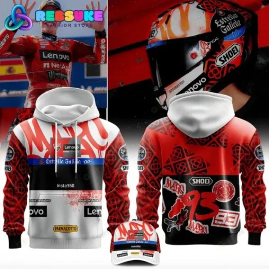 Discover Marc Marquez Barcelona is Art 2025 Limited Edition 3D Hoodie Unisex