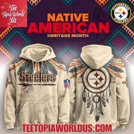 Discover Steeler Native American Heritage Month Hoodie