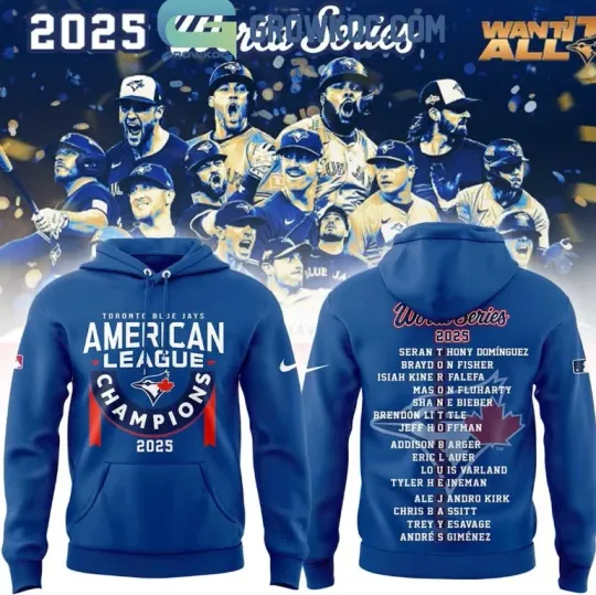 Discover Toronto Blue Jay World Series 2025 Champions 3D Hoodie
